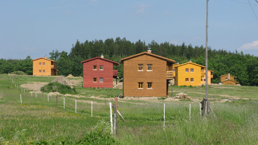 Nízkonákladové domy dřevostavba Jindřichovice pod Smrkem